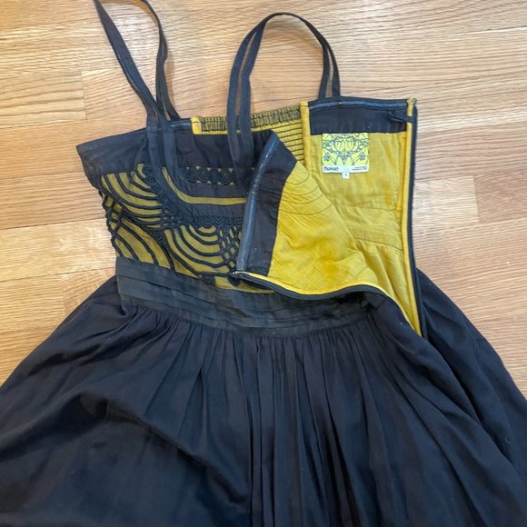 Anthropologie Floreat Cloaking Vista Dress - Picture 5 of 10